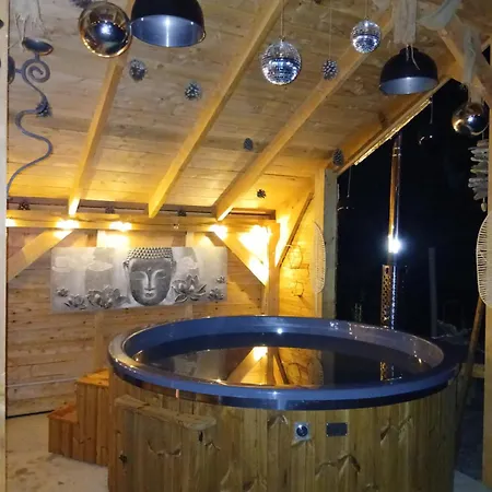 خيمة فخمة La De L'o Re Des Bois , Bain Norvegien, Sauna, Massages *